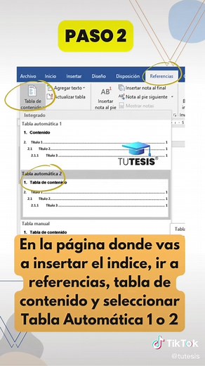 Cómo hacer un índice automático en Word en 3 pasos