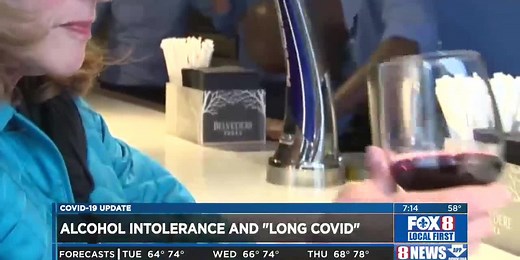 Alcohol intolerance and "long COVID"