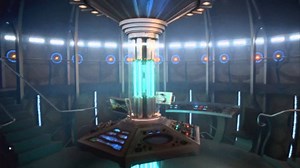 Fallout Who Vegas ClockWork Tardis TakeOff