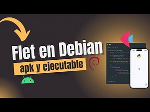 Flet Python: Crear Ejecutable y APK en Debian 13