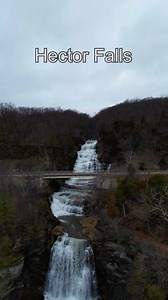 Hector Falls along Seneca Lake. The Finger Lakes really has the waterfalls! 🗺️ We made the best of the wild weather ⛈️ #hectorfalls #scenecalake #senecalakeny #fingerlakes #fingerlakesny #bigwaterfalls #dji #oFa #ohiofamilyadventures #fingerlakeswaterfalls #waterfalls #waterfallsny #newyorkupstate #newyork #upstate | Swope Family Adventures