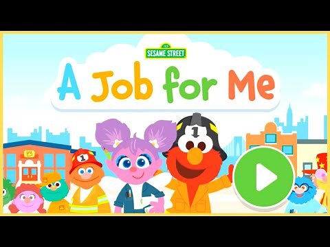 Sesame Street | PBSkids | A Job For Me | Elmo and Abby | Game For Kids