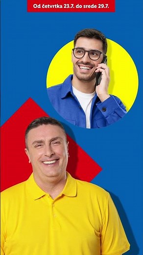 Od četvrtka, 30. jula│Letak sa Šarencem│Lidl Srbija
