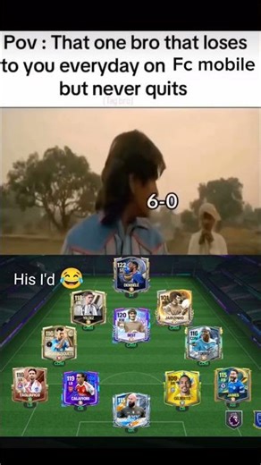 That one bro loses in FC Mobile but never quit 😂 #fifa #fcmobile #shorts #viral