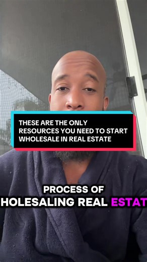 #Wholesalingrealestate #flippinghouses #realestateinvestment THESE ARE THE ONLY RESOURCES YOU NEED TO START WHOLESALE REAL ESTATE. @jerrynorton5312 @RJ Bates III