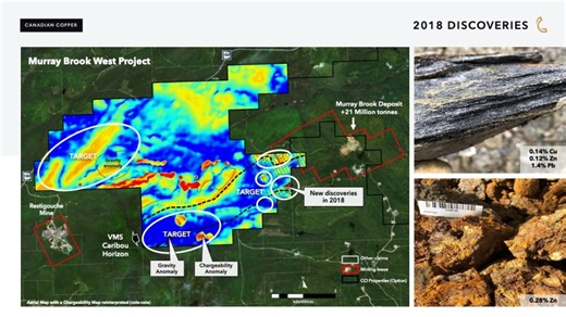 Canadian Copper Provides Regional Exploration and Caribou Mine Restructuring Update