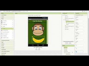 Appinventor 2 tutorial - Feed the Monkey - An interactive Android app