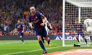 Barcelona's Iniesta best skills and goals ever in La Liga