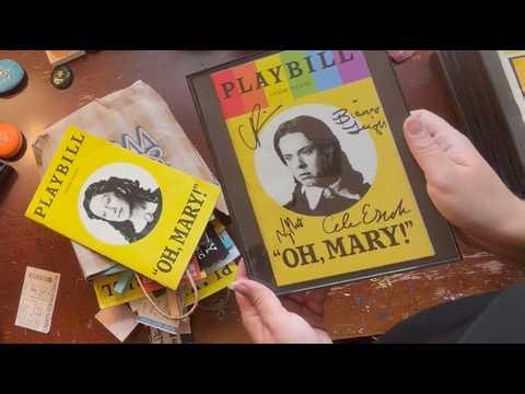 Creating a Playbill Wall! Prt. 1