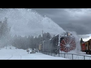 Rotary Snowplow Run and Cab Ride at Portola WPRM 02/25/23