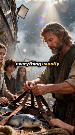 Genesis Chapter 7 Explained in Minutes | Noah’s Ark & The Great Flood Bible Story #bibleshorts