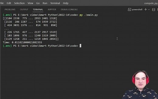 [双语字幕] 使用{Cython}来加速|Numpy|