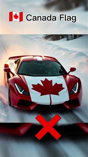 “World Flags Turned Into Supercars 🌍🚗 | 10 Amazing Flag Cars”
