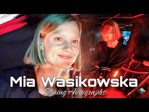 Mia Wasikowska Cracow Off Camera Festival Red Carpet Poland Alice in Wonderland Crimson Peak Stoker