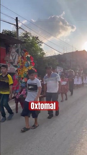 Rumbo a la iglesia de oxtomal #huejutla #tradiciones #cultura