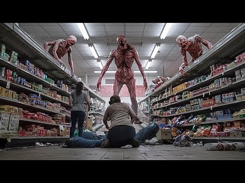 Robbers Take Over a Supermarket, But It's Already a Nest for Alien Parasites