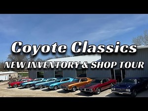 New Classic Car Inventory & Shop Tour Coyote Classics Ep.9