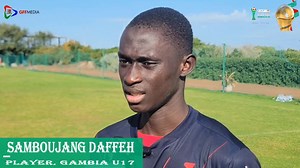 The Gambia faces off against Uganda in the playoffs for the 2025 FIFA U-17 World Cup with the winner qualifying for the global cadet competition in Qatar in November this year. The match will be played at Stade el Abdi in El Jadida City on Saturday 12th April at 16:00GMT. And ahead of this very important game, Young Scorpions Couch Yahya Manneh and his Captain Alieu Drammeh as well as players Pa Omar Sarjo and Samboujang Daffeh have been speaking to the GFF Media. | Gambia Football Federation