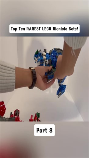 Top Ten RAREST LEGO Bionicle Sets! #BrickBuilds #LEGOFun #MiniFigureScenes #part8