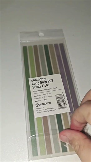 Long Strip Stickynotes #stationarycollection #sticker #stickers #diy