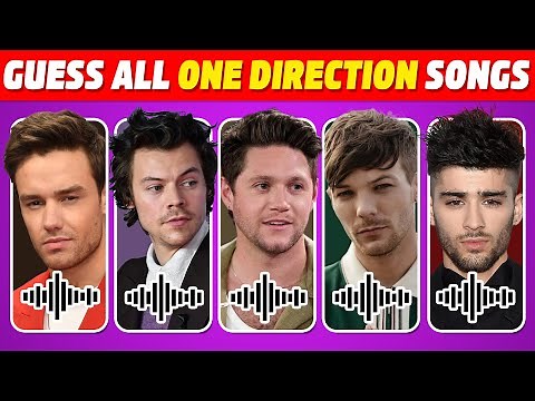 Guess all One Direction songs | Guess the song quiz | Directioners Songs Quiz 2024