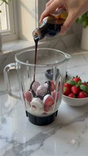 This Strawberry Ice Cream Has a SECRET Ingredient 🍓