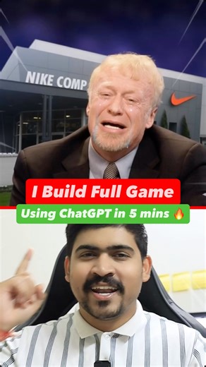 Krishna Goswami on Instagram: "Use ChatGPT + Replit to Create Website, Apps and Games ✅ (Just Type 🔥) Follow for more @techcm_ #website #nocode #helpfultips #secret"