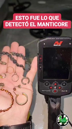 6K views · 62 reactions | Esto fue lo detectó el manticore #detectoresantioquia #detectordemetales #riqueza #joyas #manticore #divisioncolombia #oro #tesoros | Detectores Antioquia | Facebook