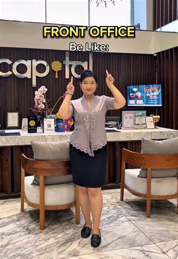 Always ready, always smiling — that’s Front Office life! 🙌 Need help, information, or just good vibes? You’ll find it all at The Capital Hotel & Resort Bali 🌺 — ⭐️⭐️⭐️⭐️ The Capital Hotel & Resort Bali — BOOK NOW AND GET SPECIAL PRICE! For Best Rate Visit Website: 💻: www.stayatcapital.com Or Book Through With Following Assistant: 📧: reservation@stayatcapital.com ☎️: 62 361 9348899 📲: 62 851-7962-8363 (WhatsApp) . #StayAtCapital #LuxuryGetaway #HotelLife #TravelGoals #ExploreWithUs #Hospital