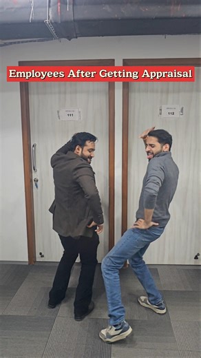 Employees After Getting Appraisal #corporatelife #appraisal #increment #employeemotivation #office