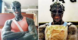 Anthony Loffredo: Body modification details of wannabe 'Black Alien' will SHOCK you