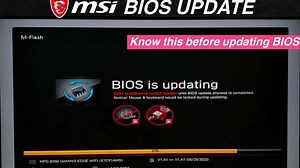 How To Update MSI BIOS Using M-Flash