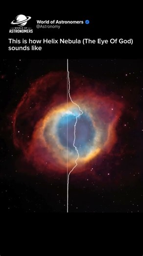 This is real sound of The Eye Of God 🤯 | #helixnebula #eyeofgod #god #space #universe