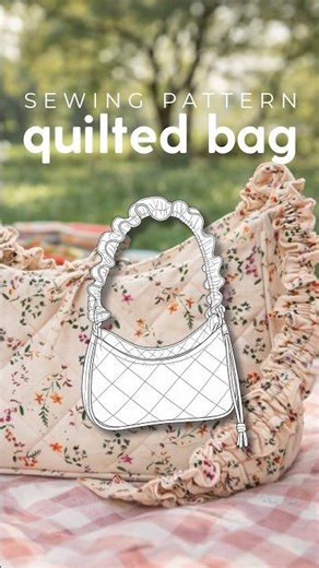 NEW BAG SEWING PATTERN #sewing #youtubeshorts #sewingpatterns