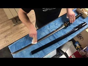 How to: Clean a Sword