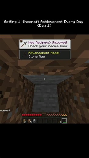 1 Minecraft Achievement Every Day (Day 1)