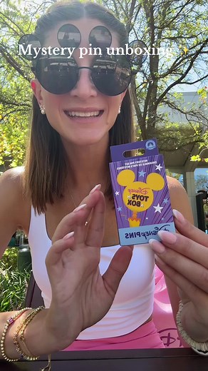 🎁✨ The magic moment when you open a Disney mystery pin box...Let’s unbox the magic together! 💫 #disneypinunboxing #disneypins #mysterypinunboxing #disneypincollector #pintrading #disneymerch #pinunboxing #disneyadult #foryoupage #disneytiktok #mysterypins