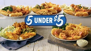 Get in to Captain D's for 5 meals under 5 bucks! Guaranteed to set off taste-bud fireworks! | Captain D's