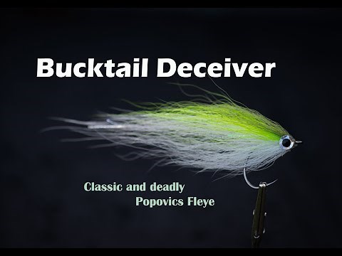 Tying the Classic Popovics Bucktail Deceiver (BTD)
