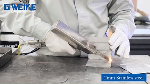 1.8K views · 124 reactions | Its advantages are simple operation, welding seam beautiful, fast welding speed and no consumables. Welding in thin stainless steel plate, iron plate, aluminum plate and other metal materials can perfectly replace the traditional argon arc welding and electric welding technology. Any questions about it, send email to: contact@wklaser.com | Gweike laser | Facebook
