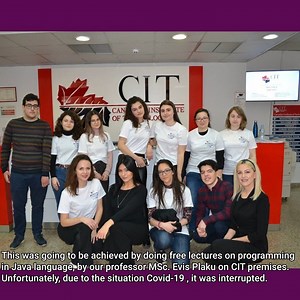 💢Women in Tech 〽️Considering the situation of Covid-19, Canadian Institute of Technology has decided to continue the Women in Tech project in an online format. Through this decision, CIT aims to proceed to offer all the admitted candidates the opportunity to learn about programming as well as women in the world of computing.💡 ⚜️Many activities are planned to be done in online platforms including technical training and Q&A sessions with different women in the areas of technology, which will all