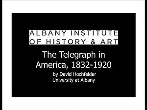 The Telegraph in America, 1832 1920