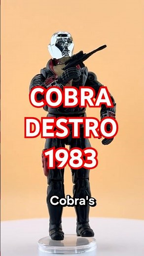 DESTROS MASK | Cartoon vs Comic | GI Joe Cobra Lore