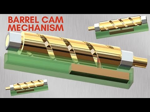 Unveiling the Barrel Cam Mechanism: Practical Applications Explored!