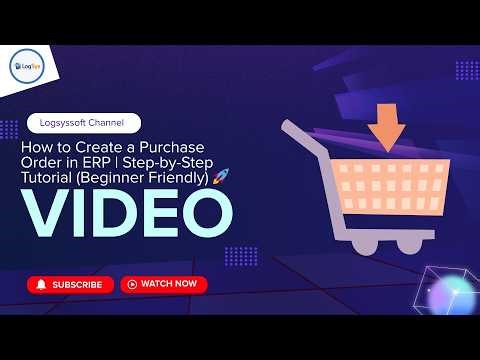 How to Create a Purchase Order in ERP | Step-by-Step Tutorial (Beginner Friendly) 📄🚀
