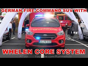 I Programmed The Emergency Lights On This Fire Command SUV - Whelen Core/ Command Demo [GER 10.2022]