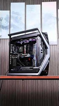 FULL ROG GAMING SETUP🤴🏻 AMD R7 9800X3D With RTX 5070 Ti🔥 #pcbuild #gaming #rog #rtx #amd #shorts