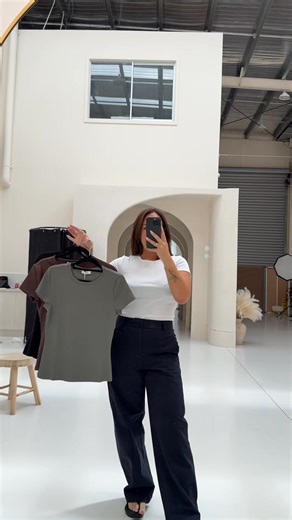6K views | 100% AUSTRALIAN COTTON JUST DROPPED  This fabric is luxe!! @houseofharvee wears the Harvee T-Shirt in M (yes we named this Tee after her!來 | PRIMI | Facebook