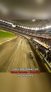 4.3K views · 33 reactions | The 2024 FIM Speedway Grand Prix Final Round brought the heat with heart-stopping passes, wild crashes, and Bartosz Zmarzlik claiming the crown! Speedway GP returns THIS WEEKEND for the 2025 season!  Saturday, LIVE 12:20 pm ET #SGP #SpeedwayGP | RACER Network | Facebook