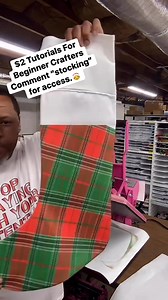 16K views · 100 reactions | $2 Tutorials For Beginner Crafters Comment “stocking” for access.虜 | The Blanks Spot, Sublimation Blanks & T-Shirt Transfer Supplier | Facebook